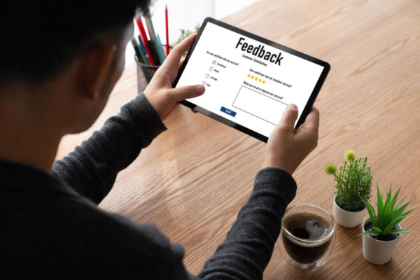 Business engaging with customers on Google My Business